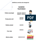 Directorio Emergencias Nicolas Romero