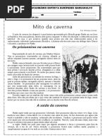 Texto Mito Da Caverna 8 Ano