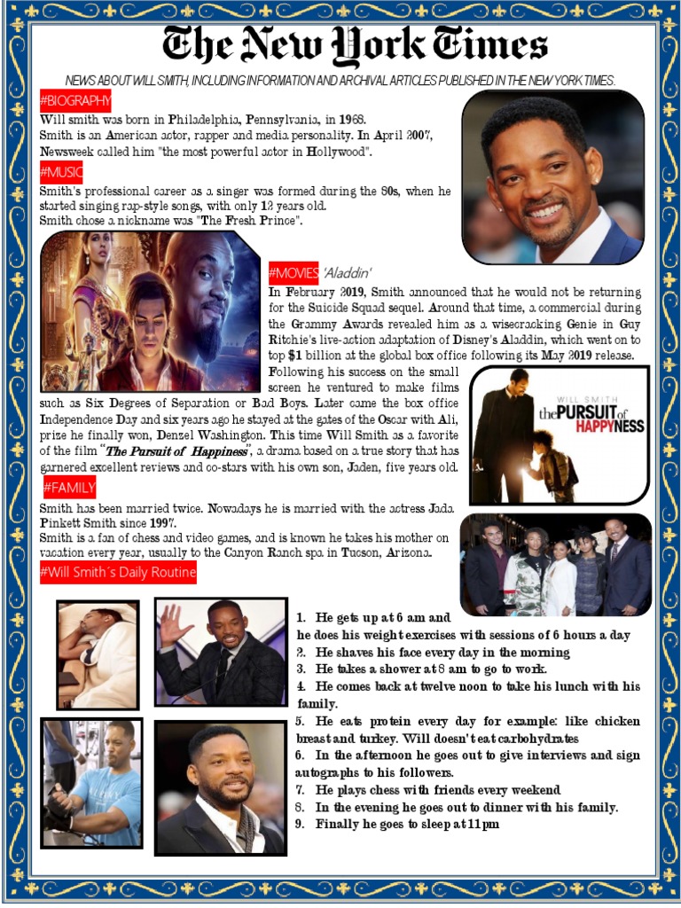 Will Smith Routines | PDF