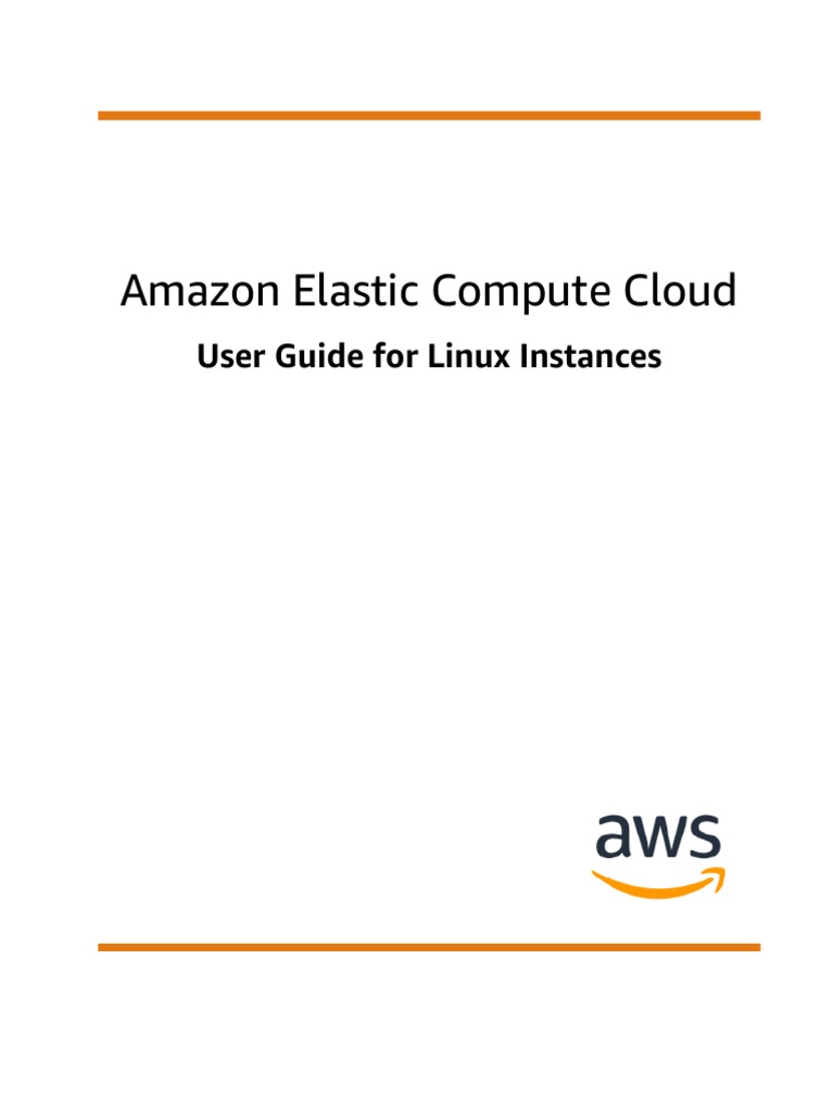 Ec2 Ug | PDF | Cloud Computing | Computer Architecture