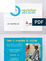 Presentación - Reciclar para Ayudar 2018