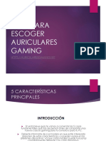 Guía Auriculares Gaming