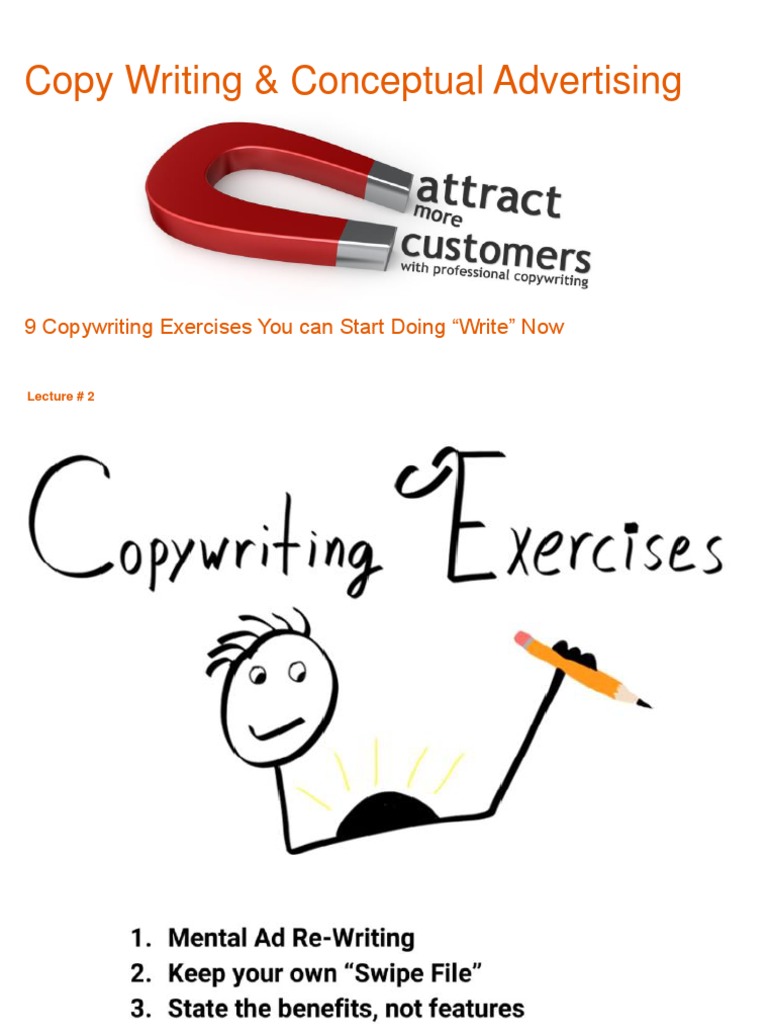9 Essential Copywriting Exercises | PDF