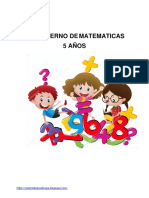 Cuaderno de Matemáticas 5 Años PDF