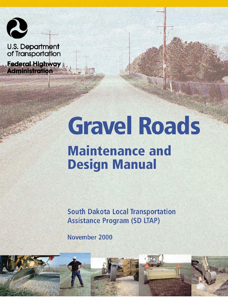 Gravel Roads Maintenance and Design Manual Road Road Surface