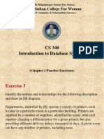 CS 340 Introduction To Database Systems: Prince Sultan College For Woman