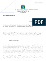 OFÍCIO CIRCULAR Nº 24 - 2019 - MP - Obrigatoriedade de ART e RRT Por Servidores Públicos
