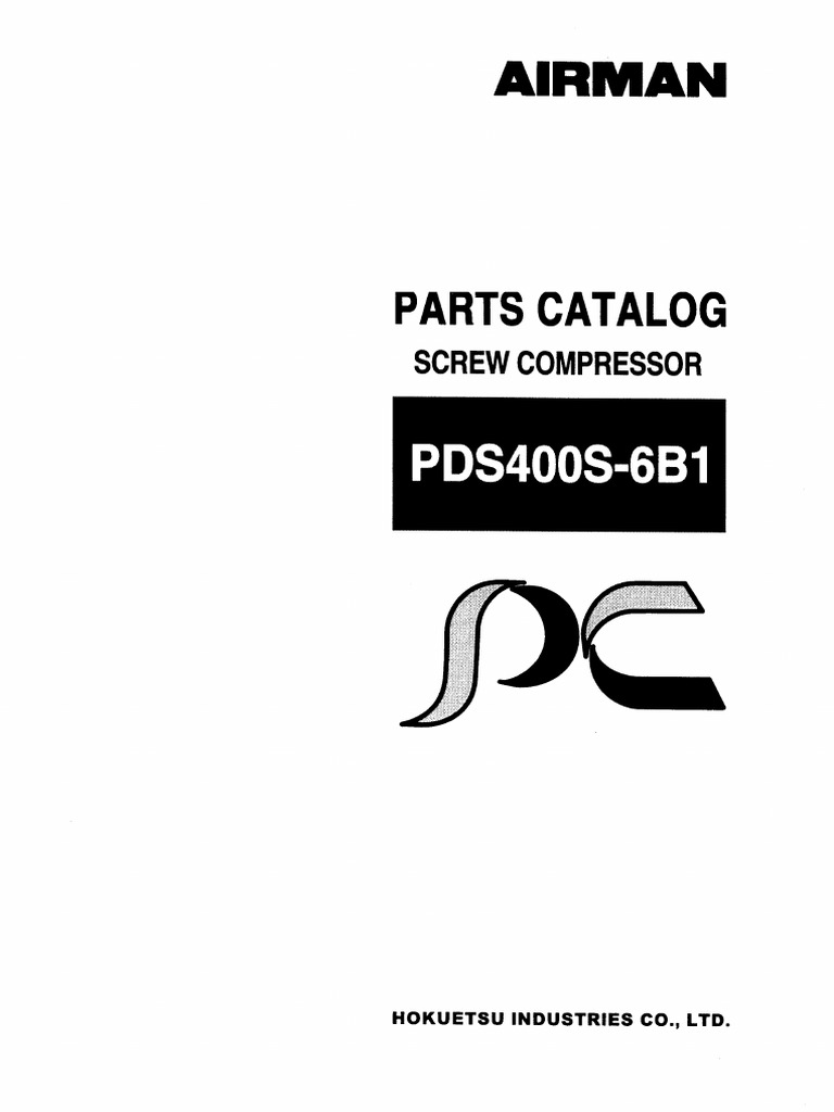PDS400S - 6B1 Parts Manual | PDF