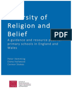 Diversity of Religion and Belief - A Guidance and Resource Pack For Primary Schools in England and Wales