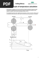 The Principle of Temperature Calculation: Rolling Library