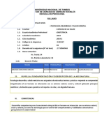 Psicología desarrollo salud mental