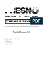 City of Fresno Standard Specifications