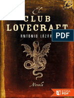 Loveraft, Antonio Lázaro - El Club Lovecraft