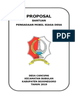 Proposal Mobil Siaga