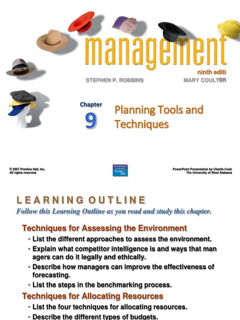 Planning Tools and Techniques: Ninth Editi On | PDF | Forecasting ...