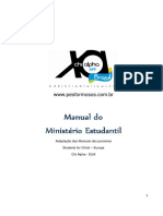 Manual Do Manual Do Manual Do Manual Do Ministério Estudantil Ministério Estudantil Ministério Estudantil Ministério Estudantil