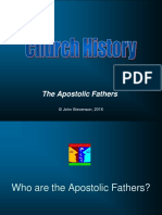 The Apostolic Fathers: © John Stevenson, 2016