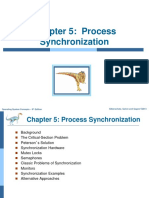 Chapter 5: Process Synchronization: Silberschatz, Galvin and Gagne ©2013 Operating System Concepts - 9 Edition