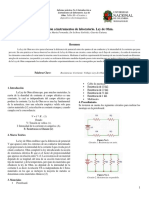 Informe Ley de Ohm Este Si