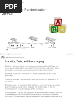 Lecture 7 Bootstrapping, Randomization, 2B-PLS