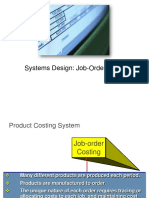 Systems Design: Job-Order Costing