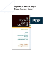 Book A Pocket Style Manual DOC XY51248151 PDF