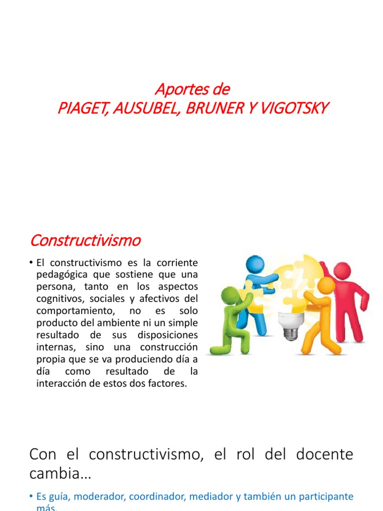 m1 s2 Constructivismo y Socioconstructivismo | PDF | Constructivismo ...