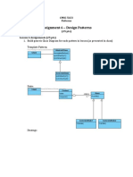 Design Patterns - Assignment Sample 6 With Answers