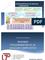 17 Razones Trigonometricos de Angulos Compuestos