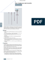 Continuous Level Measurement - Guided Wave Radar Transmitter