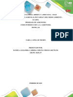 Tarea 1 Línea de Tiempo Agronomia