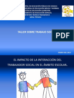 Curso-taller. Trabajo Social