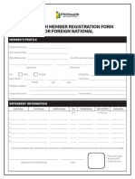 Philhealth Member Registration Form For Foreign National