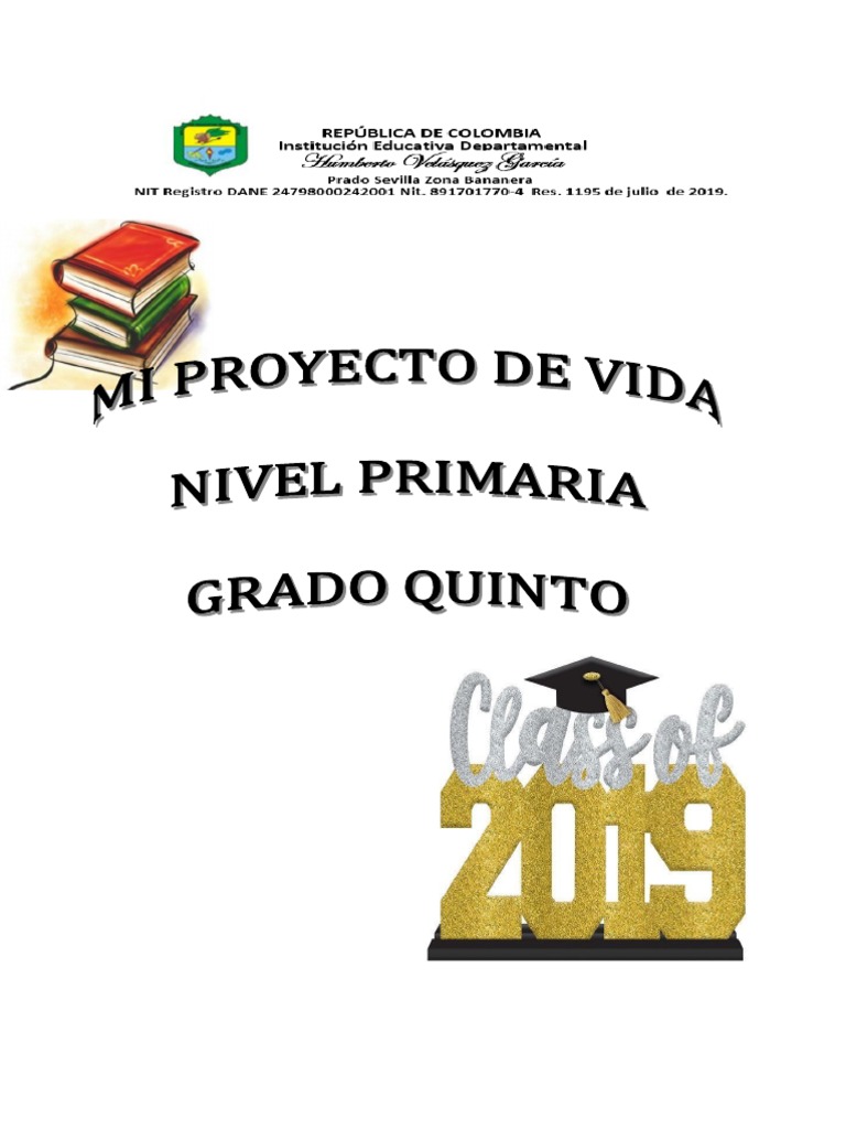 Proyecto de Vida para Niños de Primaria | PDF