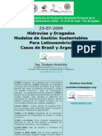 Hidrovías y Dragados: Modelos de Gestión Sustentables para Latinoamérica