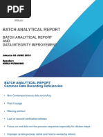 Batch Analysis Records