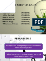 Sifat Aktivitas Bisnis