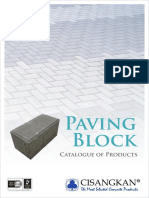 Paving Block: Catalogue of Products