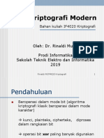 Kriptografi Modern (2019) PDF