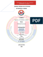 Encuesta tabulada UTEC Cotopaxi Extensión La Maná