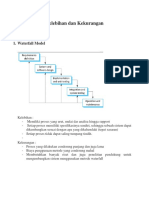 Kelebihan Dan Kekurangan Waterfall Model