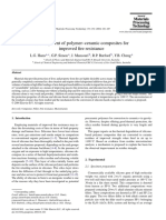 Development of Polymer-Ceramic Composites For Improved Fire Resistance