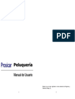 Manual Prosicar Peluqueria PDF