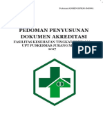 Pedoman Penyusunan Dokumen Akreditasi