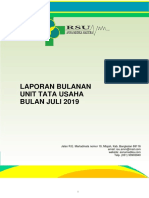 Laporan Bulanan Unit Tata Usaha Juni