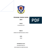 Kertas Kerja Program Ziarah Cakna