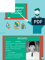 Ir. Soekarno: 1st President of Indonesia