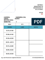 Horario Ing Civil 2-2019