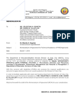 Memorandum: Schools Division of Cebu City