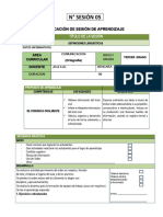 SESION DE APRENDIZAJE DEFINCIONES LINGUISTICAS Y EL VERBOIDE II.docx